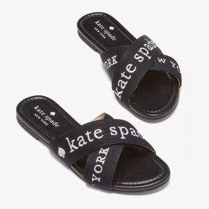 NEW Kate Spade Piper Slide Blk  11